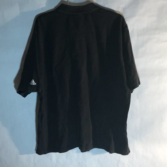 Adidas Vintage NBA Miami Heat Polo Button Up Short Sleeve Tee - Picture 8 of 8